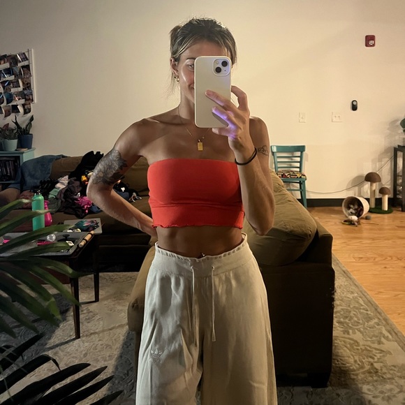 VINTAGE ADIDAS CAPRI WIDE LEG SWEATS (S) - Picture 3 of 7